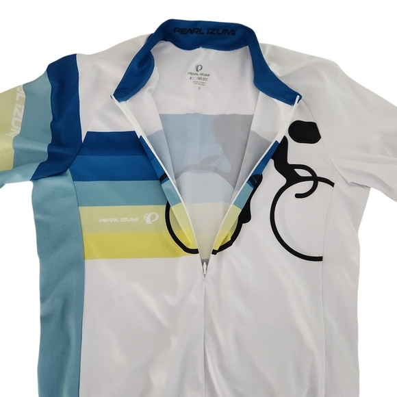 PEARL IZUMI Elite LTD Jersey short sleeve full zip size Medium perfect condition - Picture 5 of 11